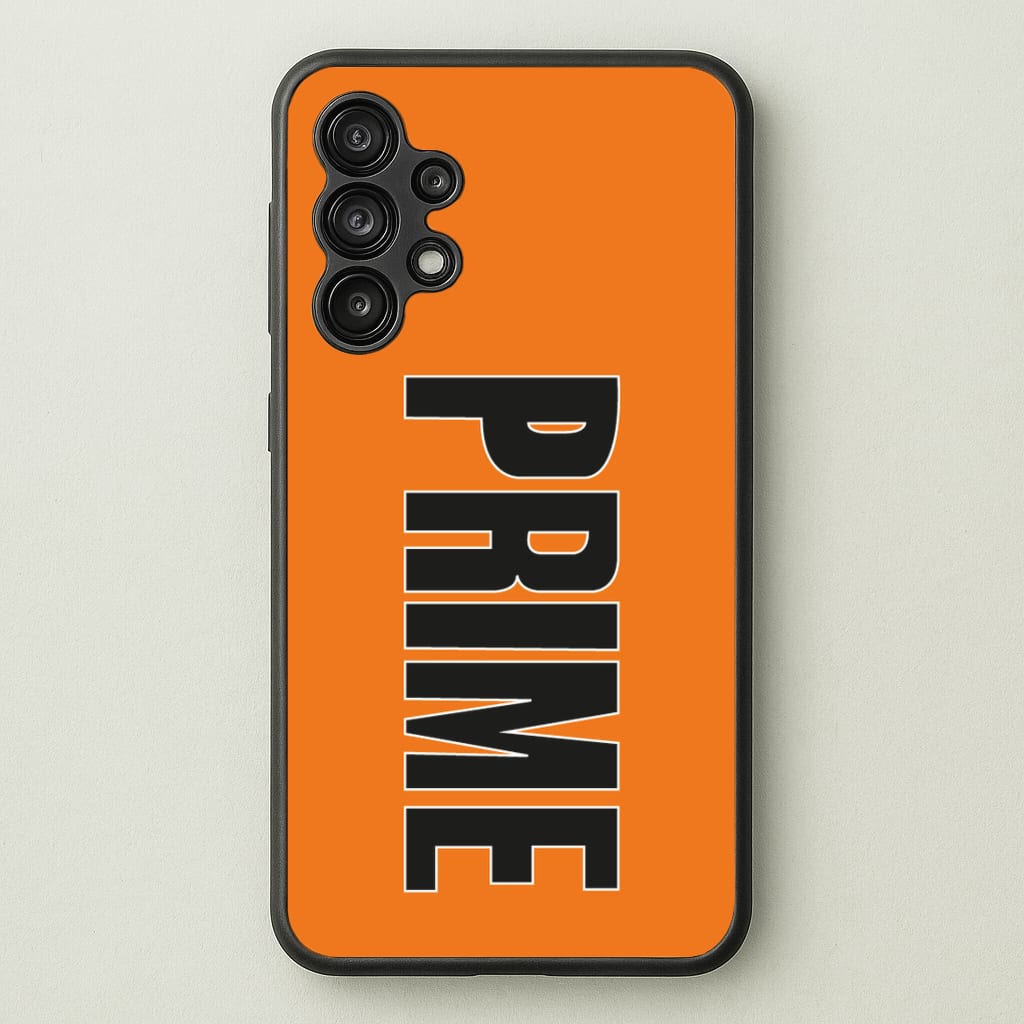 Prime - Orange - Prime Phone Case for Galaxy A13
