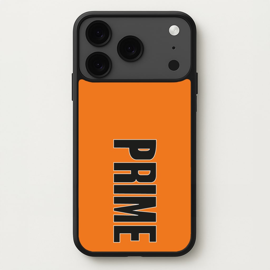 Prime - Orange Phone Case for iPhone 17 Pro Max