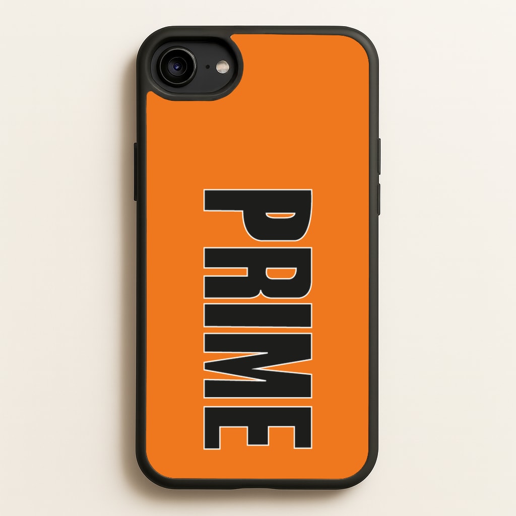 Prime - Orange  - Prime Phone Case for iPhone 6 / 7 / 8 / SE