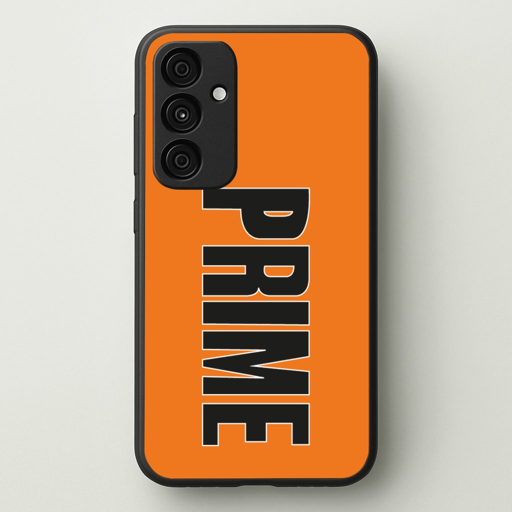 Prime - Orange - Prime Phone Case for Galaxy A35