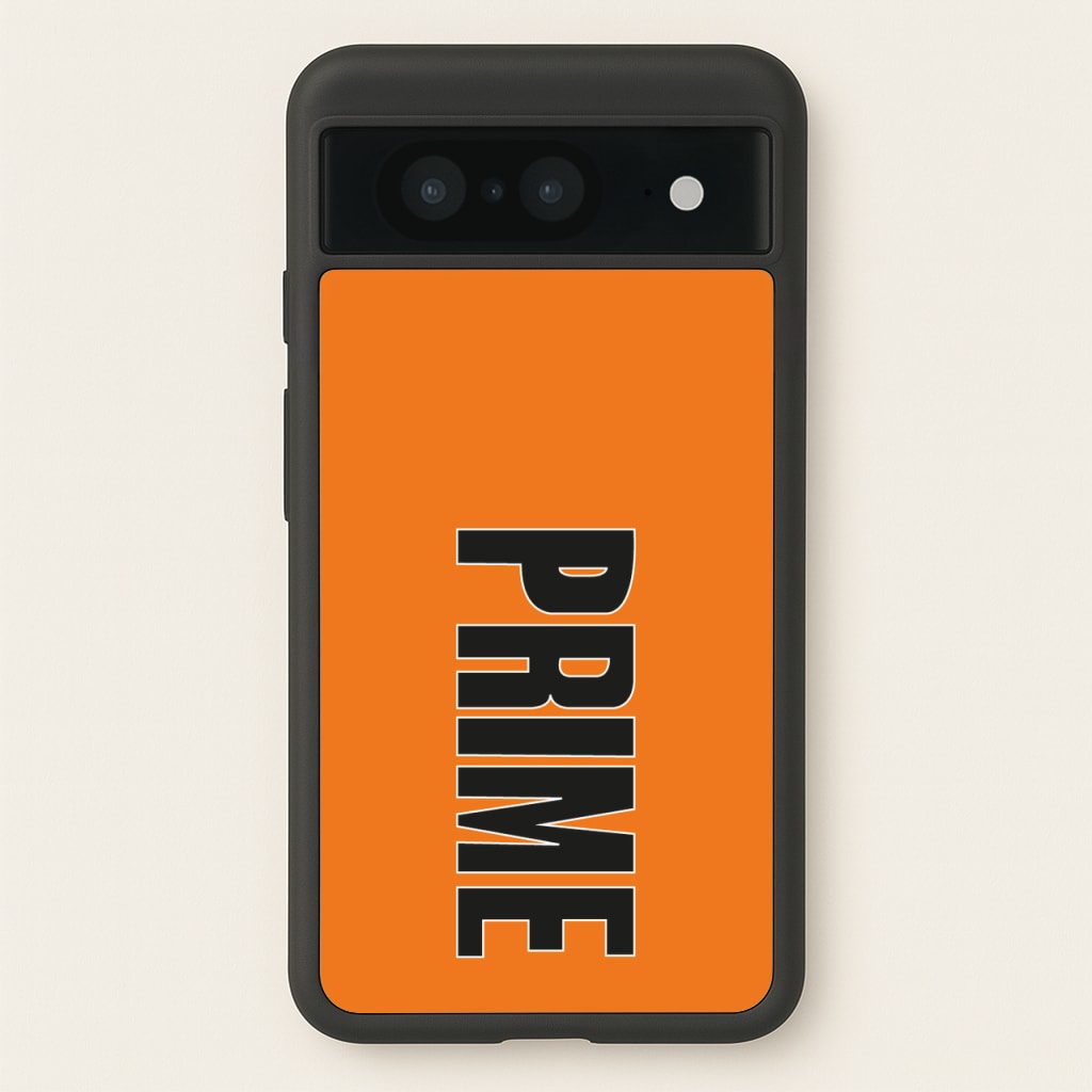Prime - Orange - Prime Phone Case for Google Pixel 8