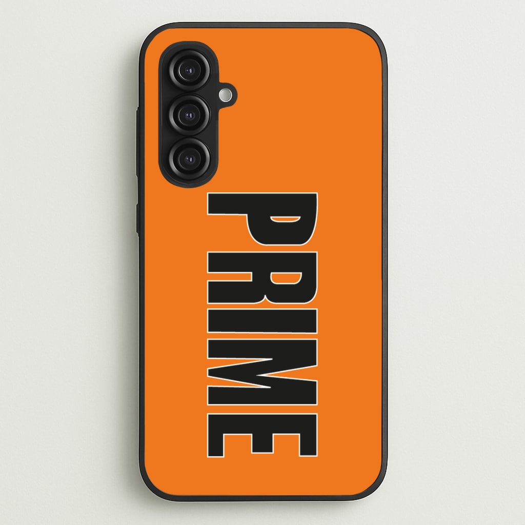 Prime - Orange - Prime Phone Case for Galaxy S23FE