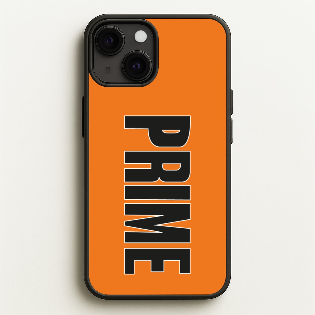 Prime - Orange - Prime Phone Case for iPhone 13