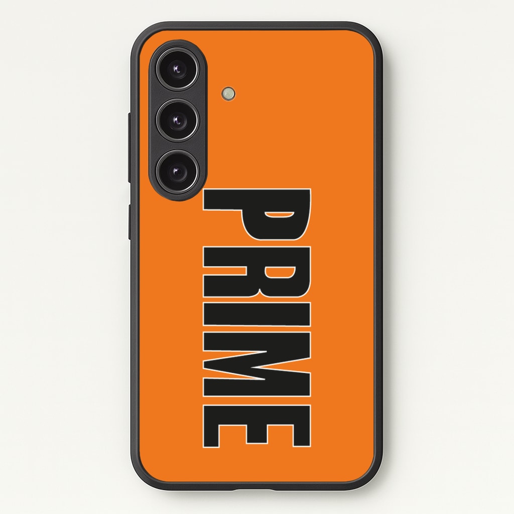 Prime - Orange - Prime Phone Case for Galaxy S25 Plus