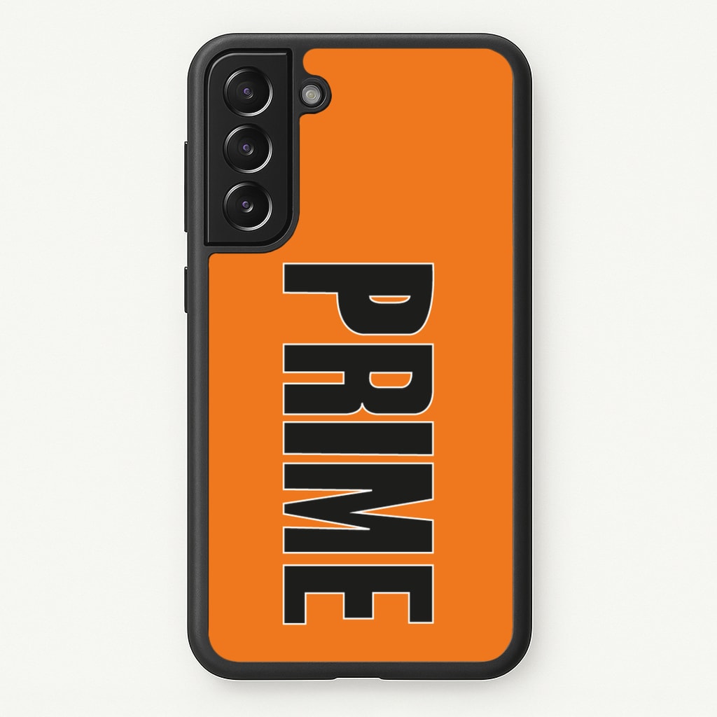 Prime - Orange - Prime Phone Case for Galaxy S21