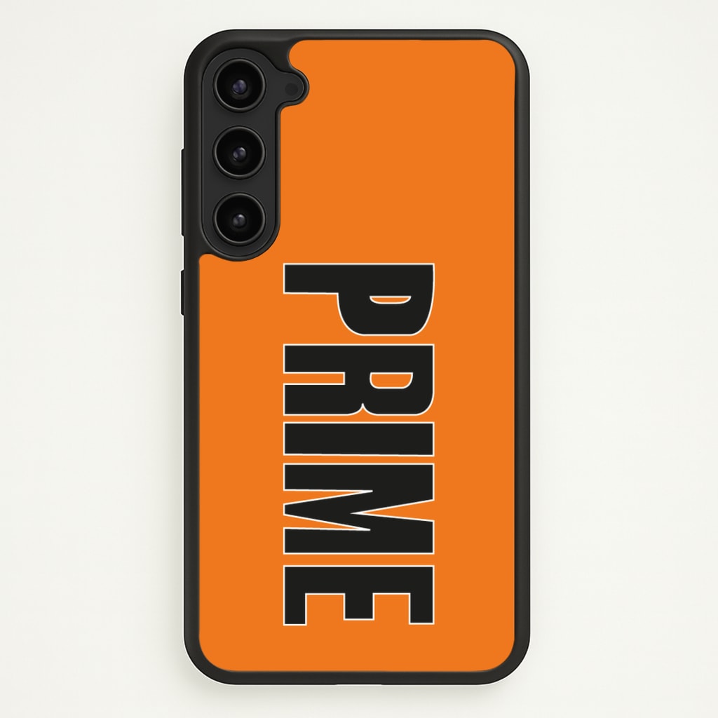 Prime - Orange - Prime Phone Case for Galaxy S23 Plus