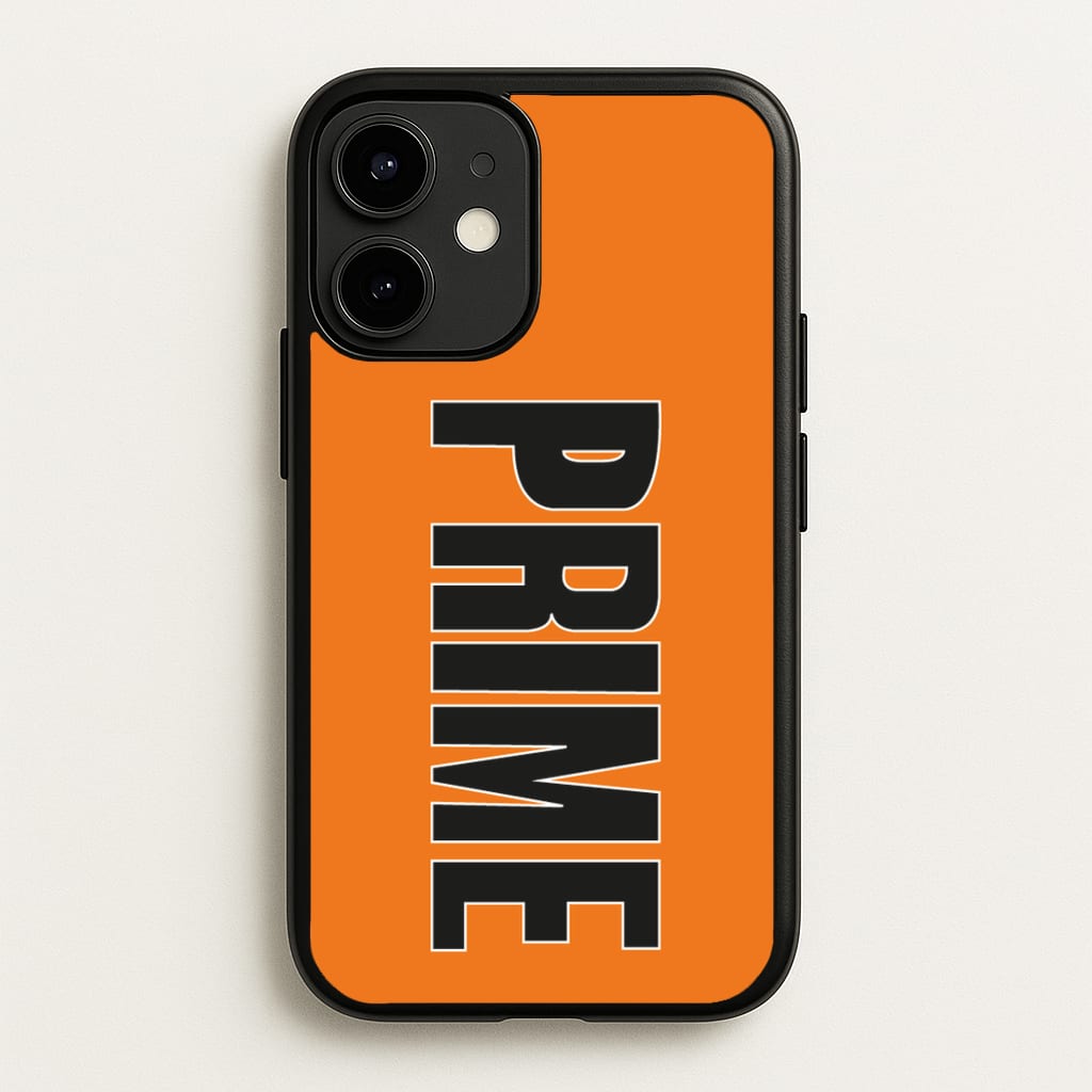 Prime - Orange - Prime Phone Case for iPhone 12 Mini