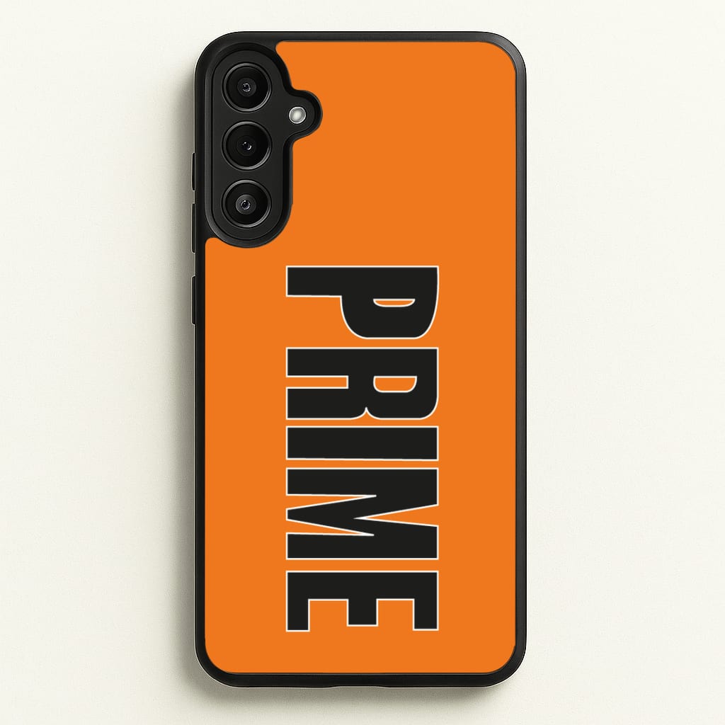 Prime - Orange - Prime Phone Case for Galaxy A34