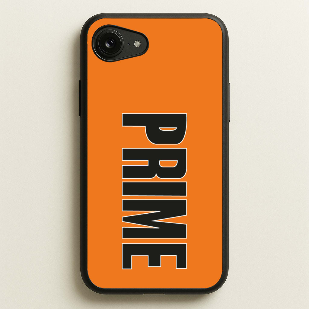 Prime - Orange - Prime Phone Case for iPhone 16e