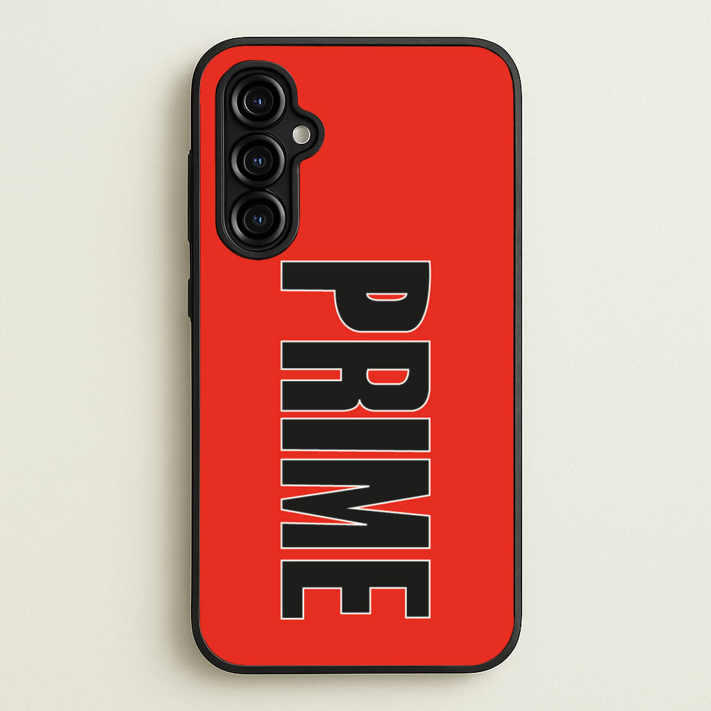 Prime - Red - Prime Phone Case for Galaxy A54