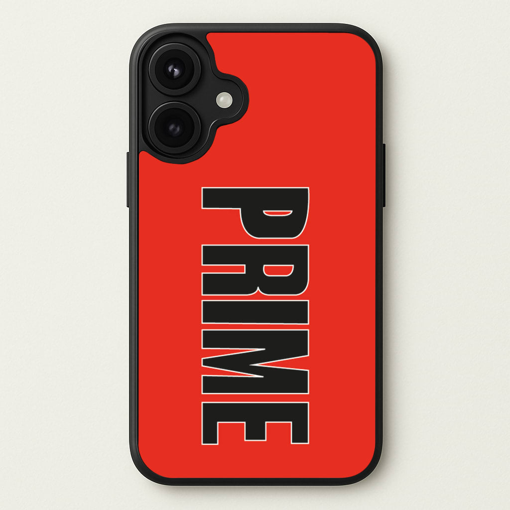 Prime - Red Phone Case for iPhone 17