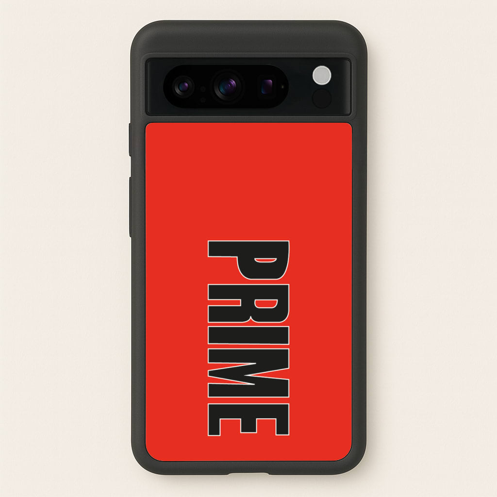 Prime - Red - Prime Phone Case for Google Pixel 8 Pro