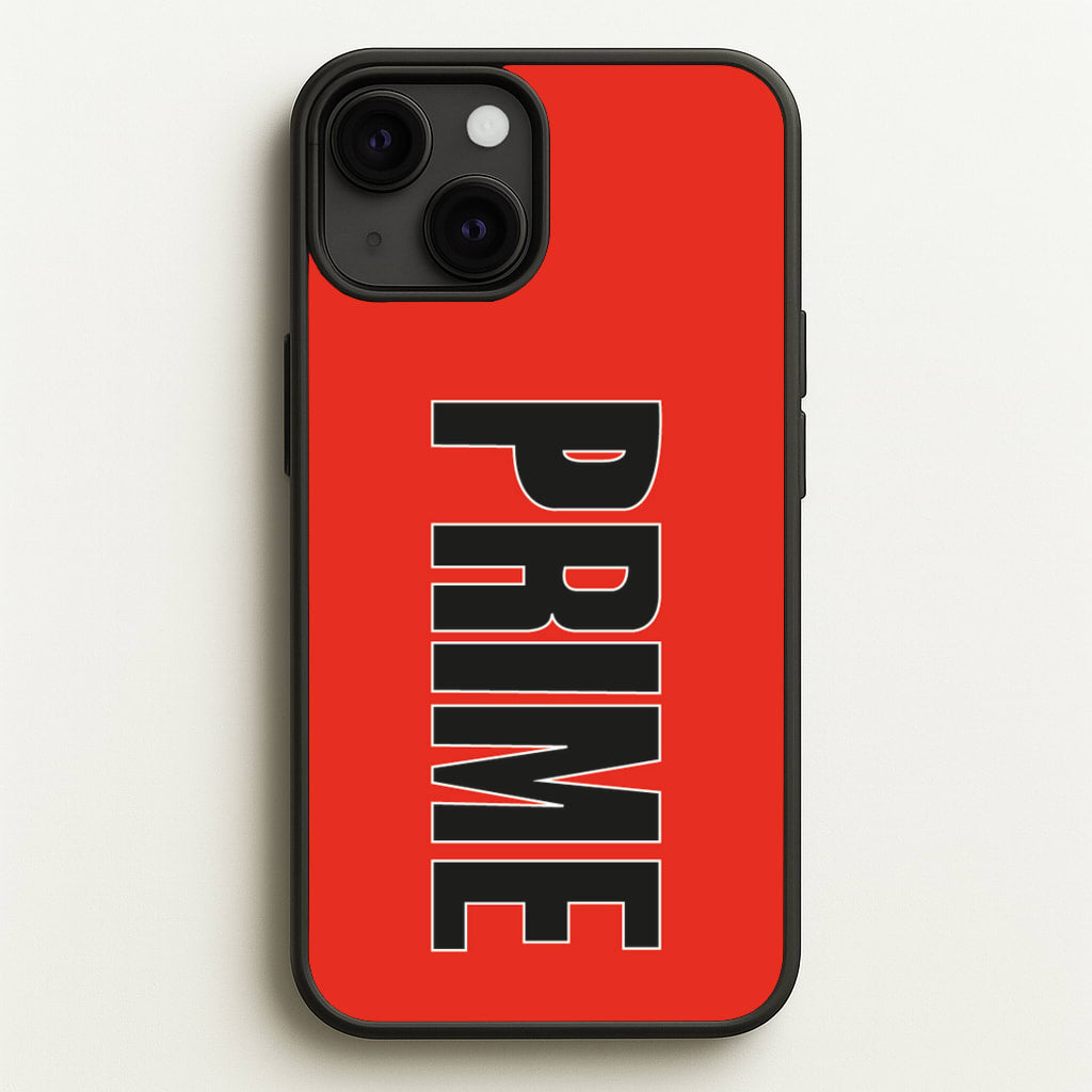 Prime - Red - Prime Phone Case for iPhone 13 Mini