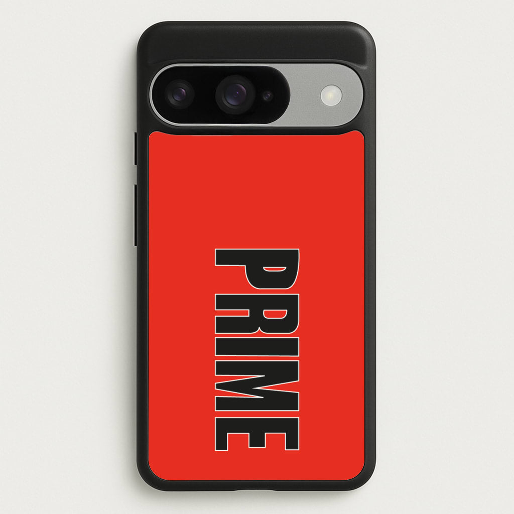 Prime - Red Phone Case for Google Pixel 10 / 10 Pro