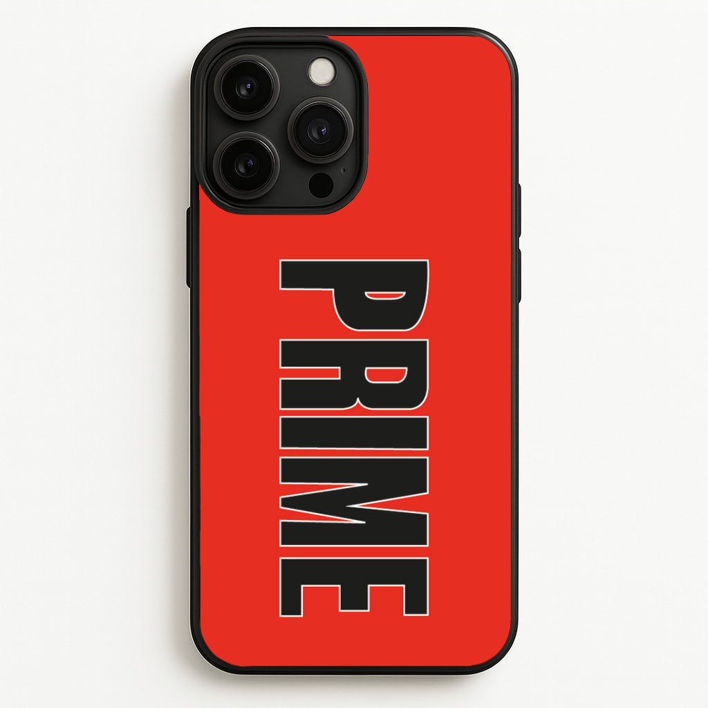 Prime - Red - Prime Phone Case for iPhone 13 Pro Max
