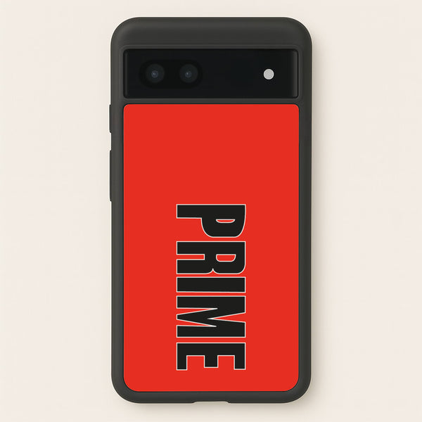 Prime - Red - Prime Phone Case for Google Pixel 7a