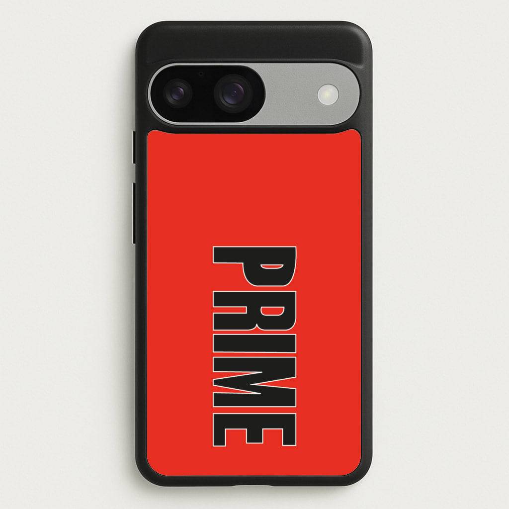 Prime - Red - Prime Phone Case for Google Pixel 9 / 9 Pro