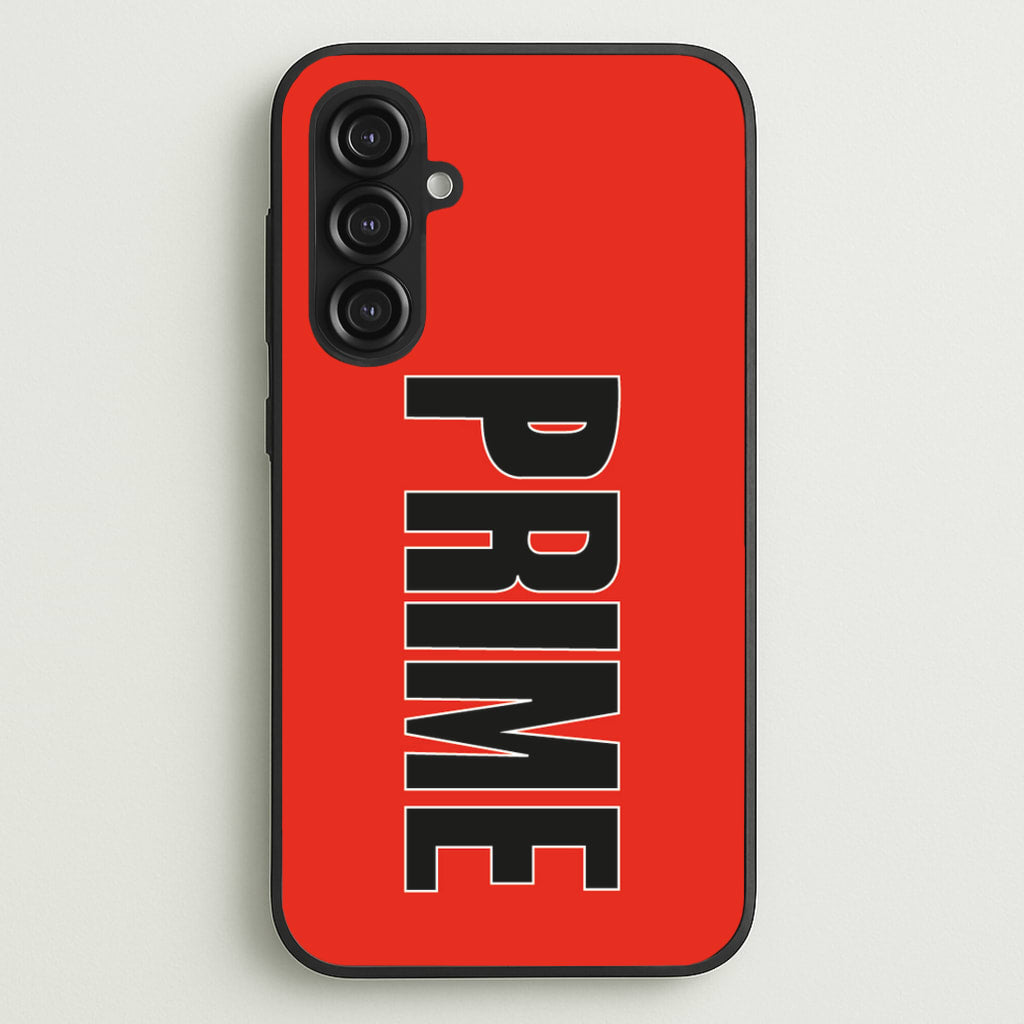 Prime - Red - Prime Phone Case for Galaxy S23FE