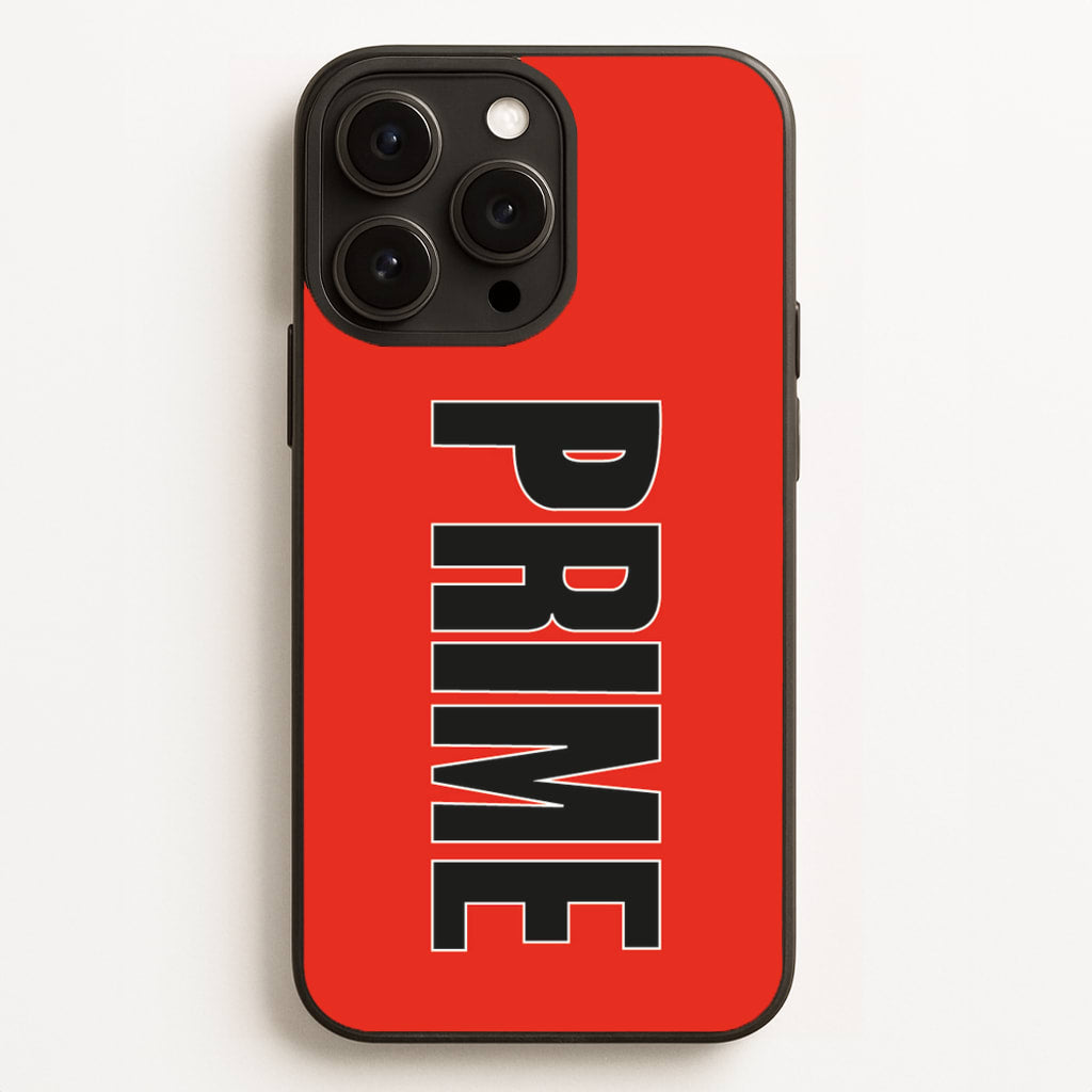 Prime - Red - Prime Phone Case for iPhone 12 Pro Max