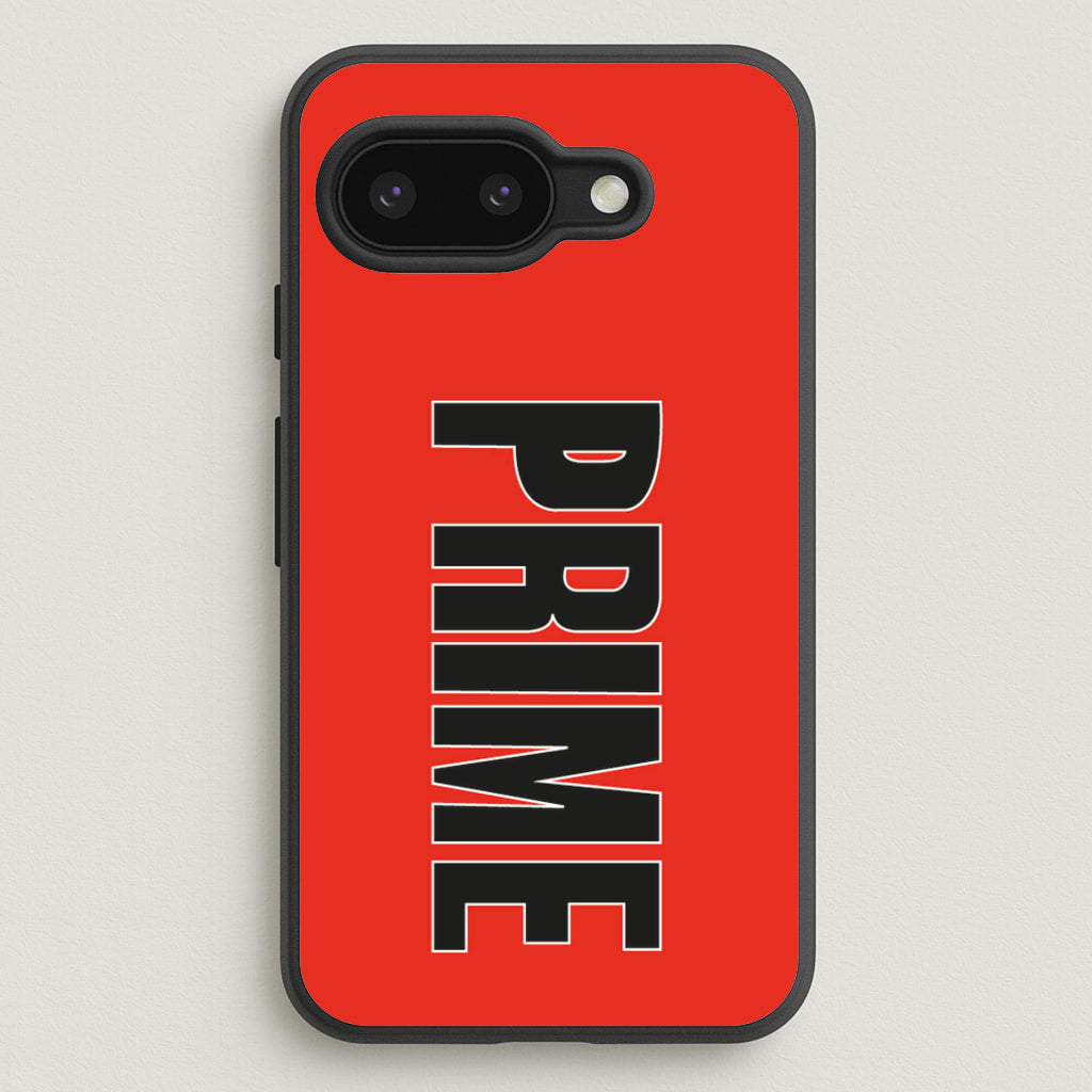 Prime - Red - Prime Phone Case for Google Pixel 9a