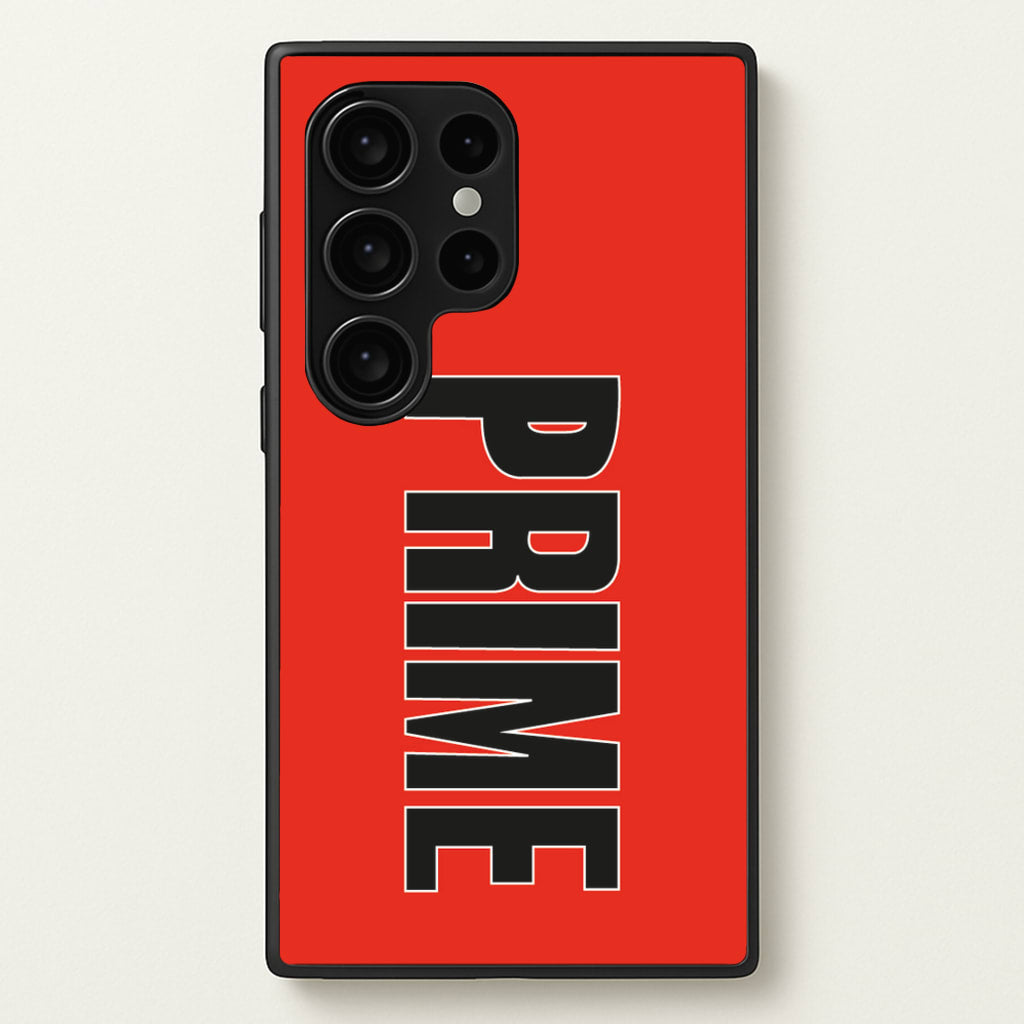 Prime - Red - Prime Phone Case for Galaxy S24 Ultra