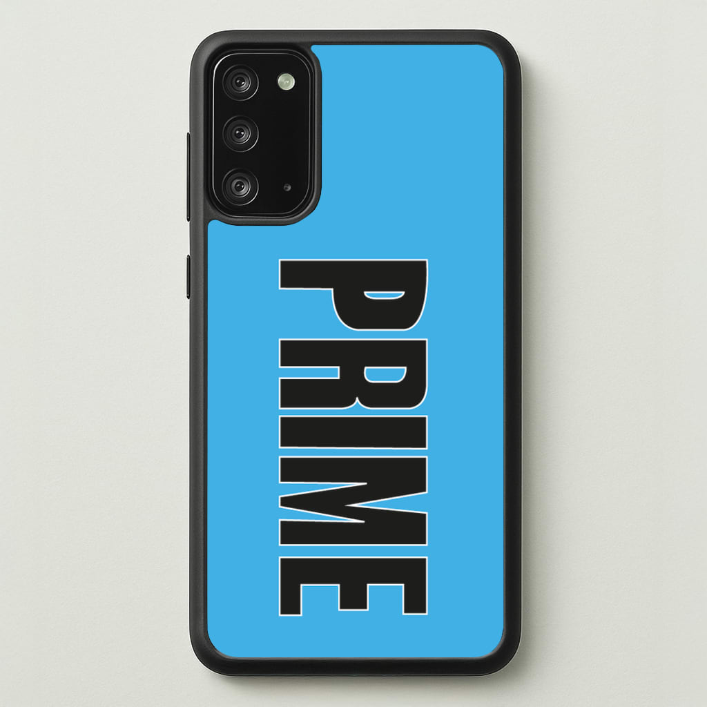 Prime - Blue - Prime Phone Case for Galaxy Note 20