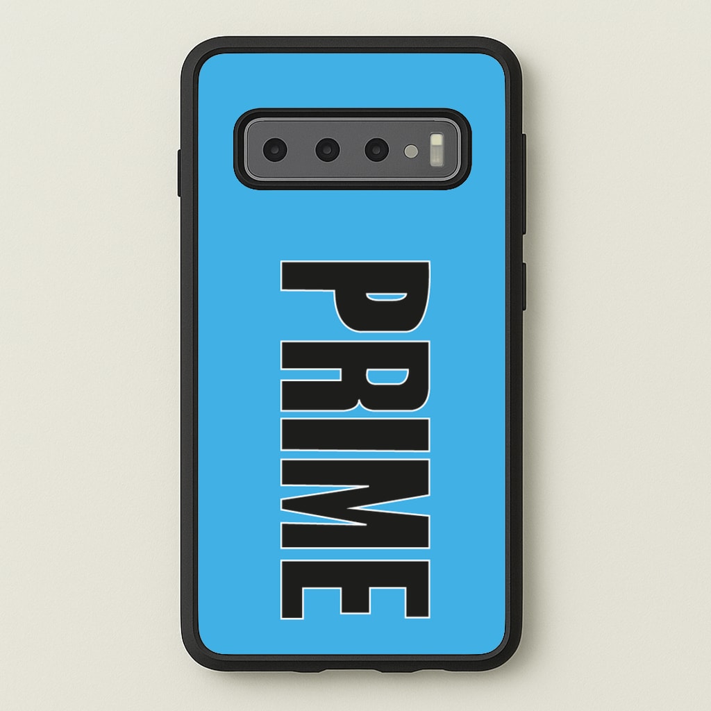 Prime - Blue - Prime Phone Case for Galaxy S10