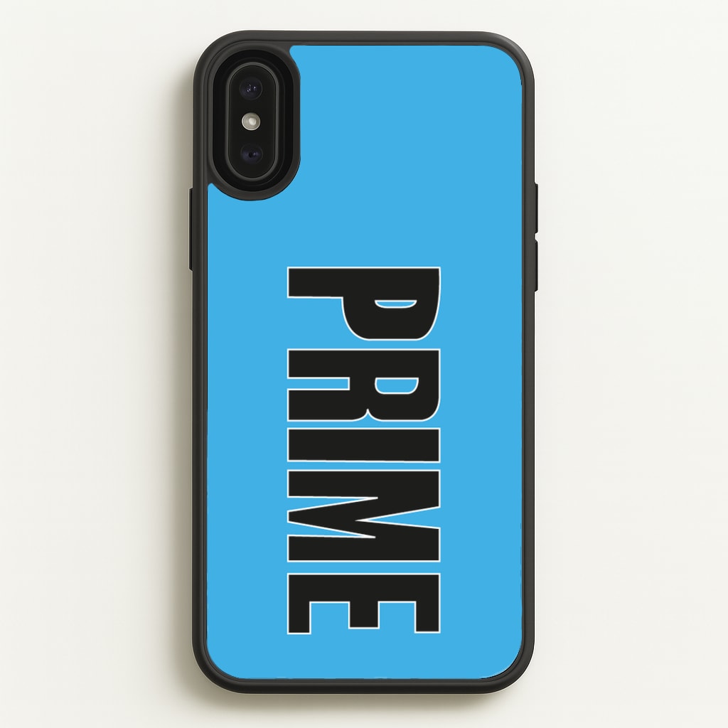 Prime - Blue - Prime Phone Case for iPhone XS Max