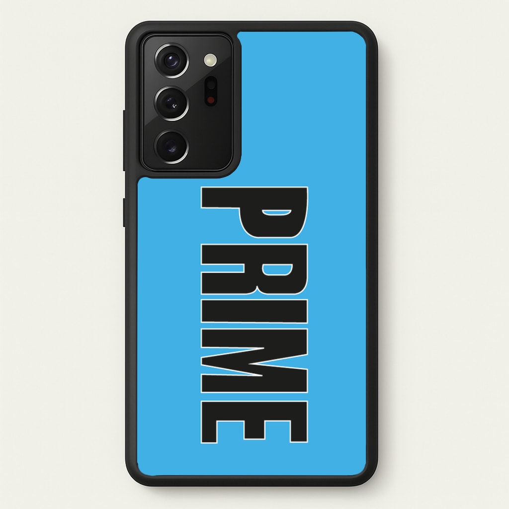 Prime - Blue - Prime Phone Case for Galaxy Note 20 Ultra