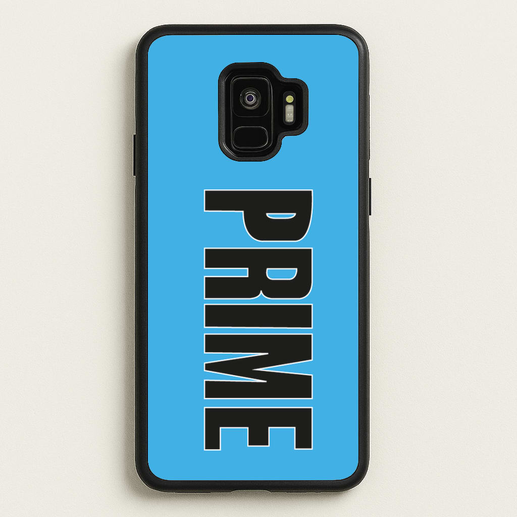 Prime - Blue - Prime Phone Case for Galaxy S9