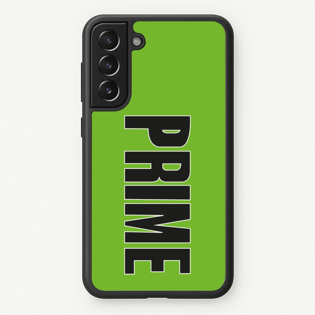 Prime - Green - Prime Phone Case for Galaxy S22