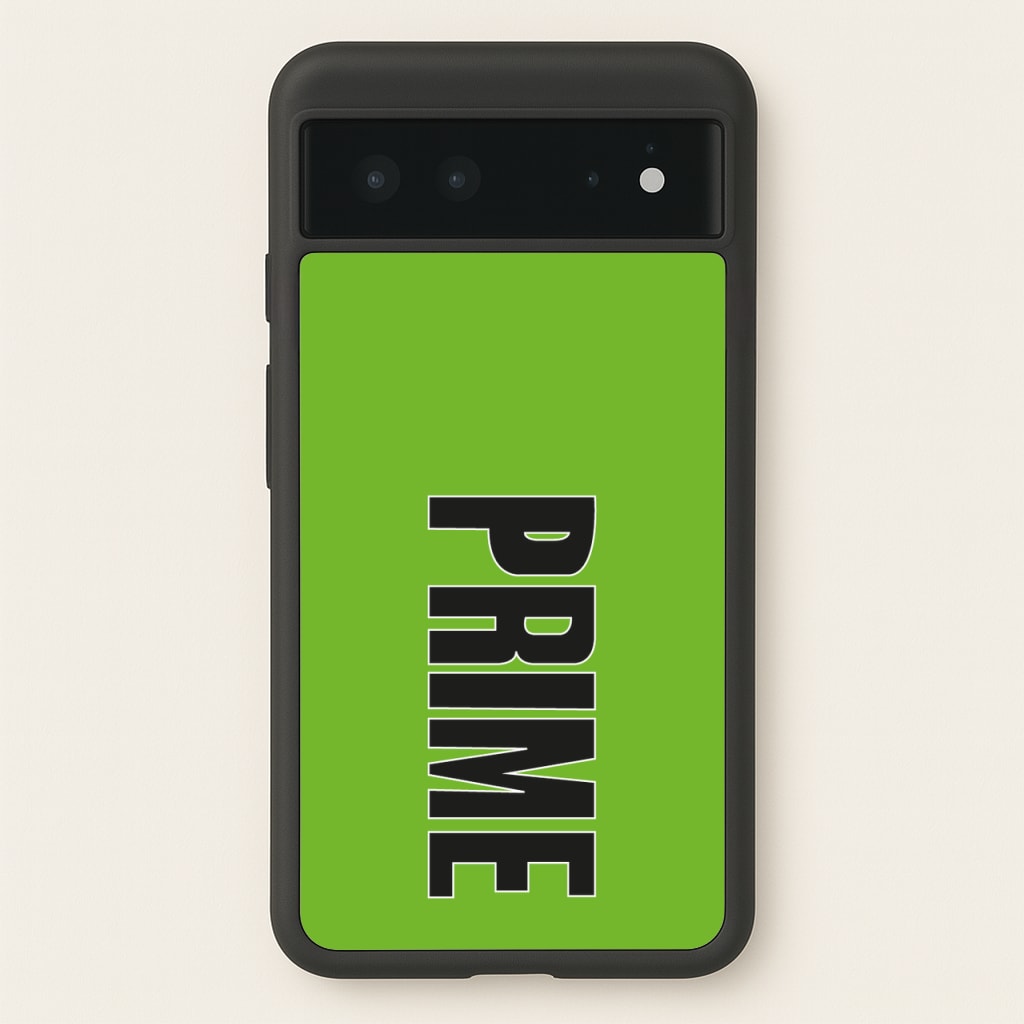 Prime - Green - Prime Phone Case for Google Pixel 6