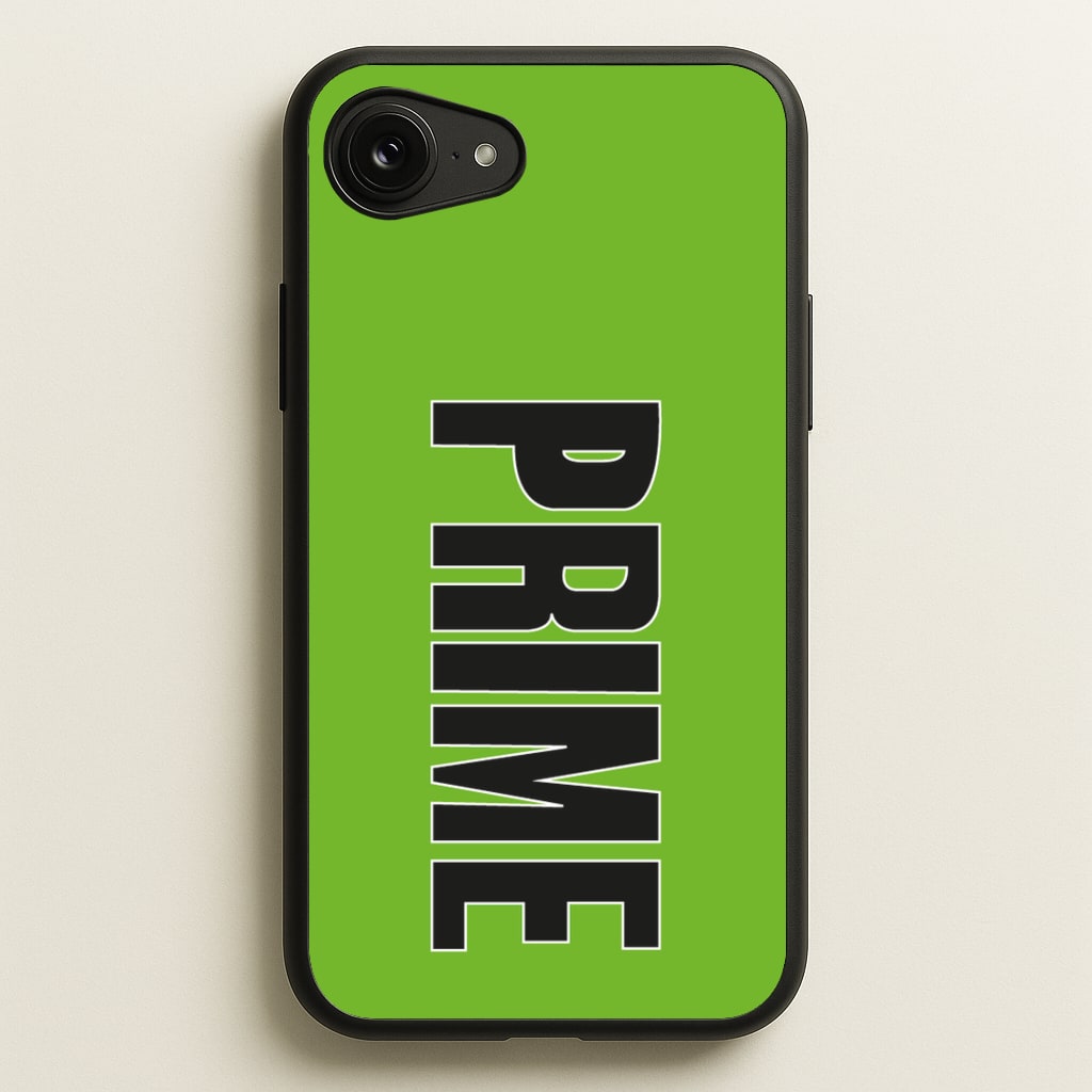 Prime - Green - Prime Phone Case for iPhone 16e