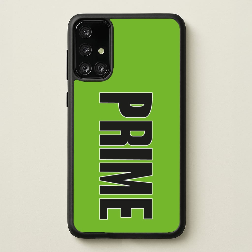 Prime - Green - Prime Phone Case for Galaxy A71
