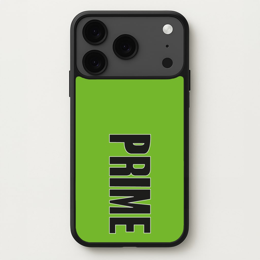 Prime - Green Phone Case for iPhone 17 Pro Max