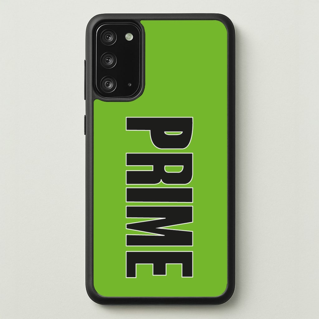 Prime - Green - Prime Phone Case for Galaxy Note 20