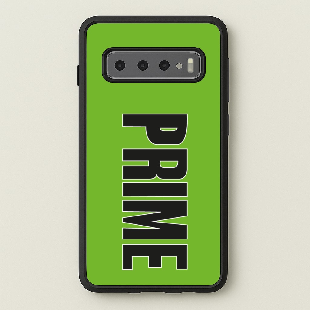 Prime - Green - Prime Phone Case for Galaxy S10