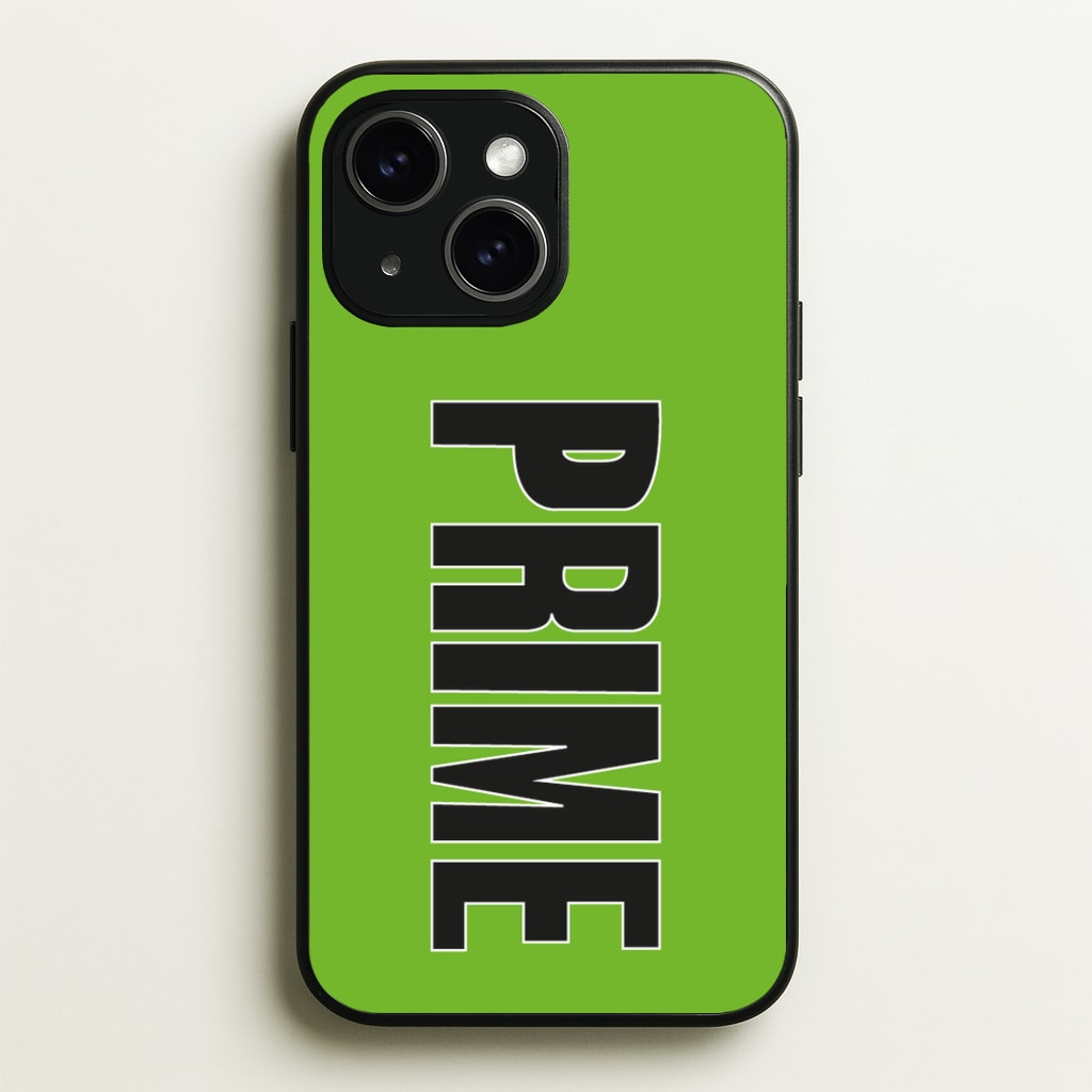 Prime - Green - Prime Phone Case for iPhone 14