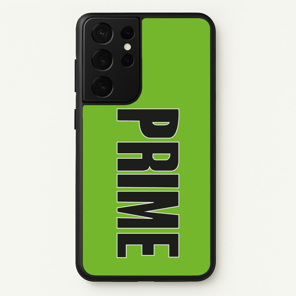 Prime - Green - Prime Phone Case for Galaxy S21 Ultra