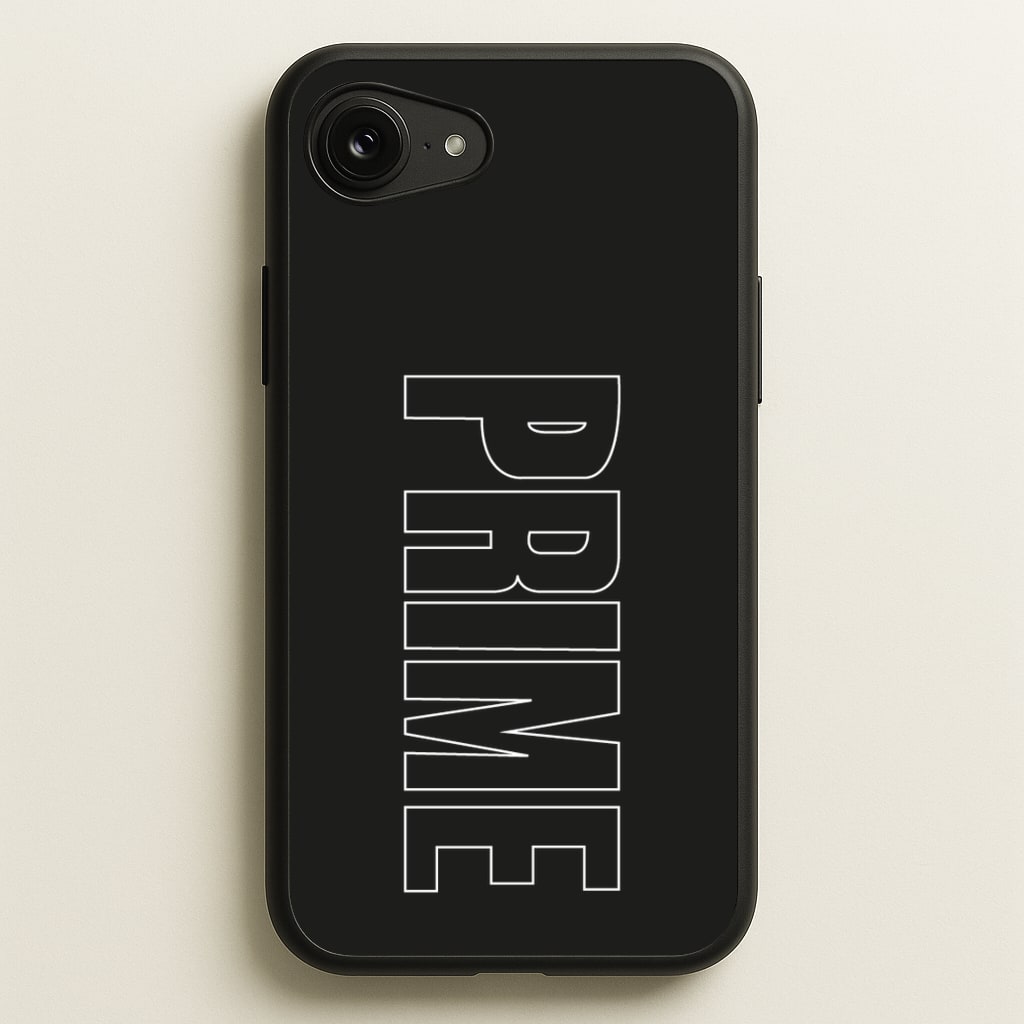 Prime - Black  - Prime Phone Case for iPhone 16e
