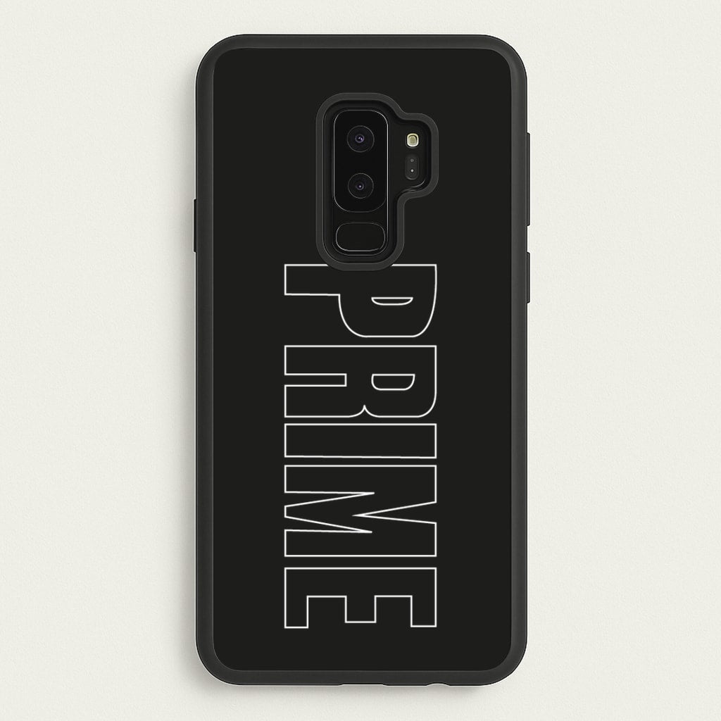 Prime - Black - Prime Phone Case for Galaxy S9 Plus