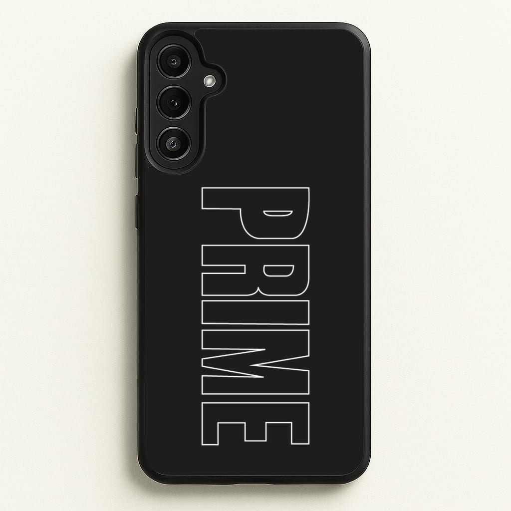 Prime - Black - Prime Phone Case for Galaxy A36