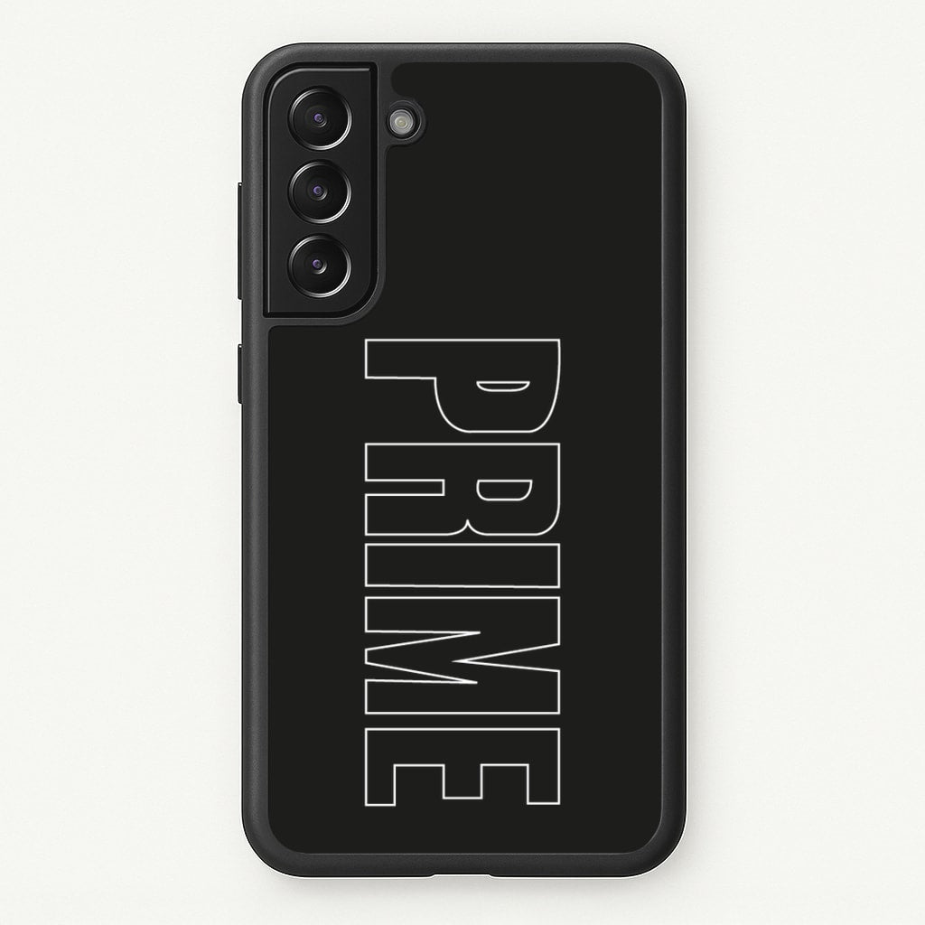 Prime - Black - Prime Phone Case for Galaxy S21FE