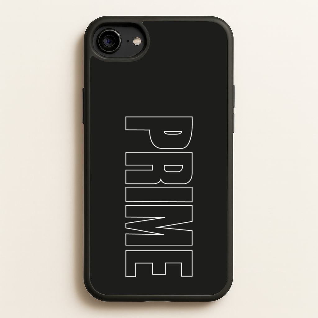 Prime - Black  - Prime Phone Case for iPhone 6 / 7 / 8 / SE