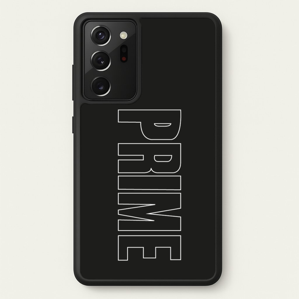 Prime - Black - Prime Phone Case for Galaxy Note 20 Ultra