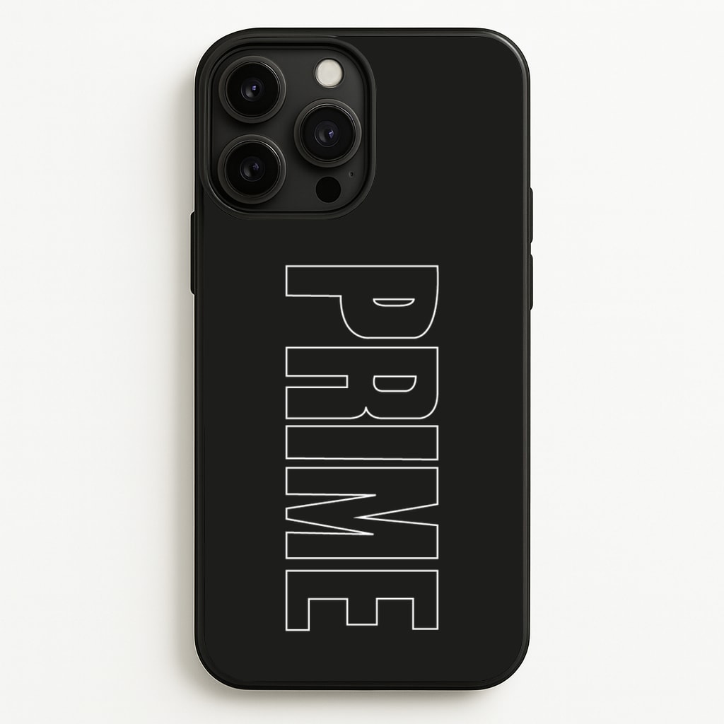 Prime - Black - Prime Phone Case for iPhone 13 Pro Max