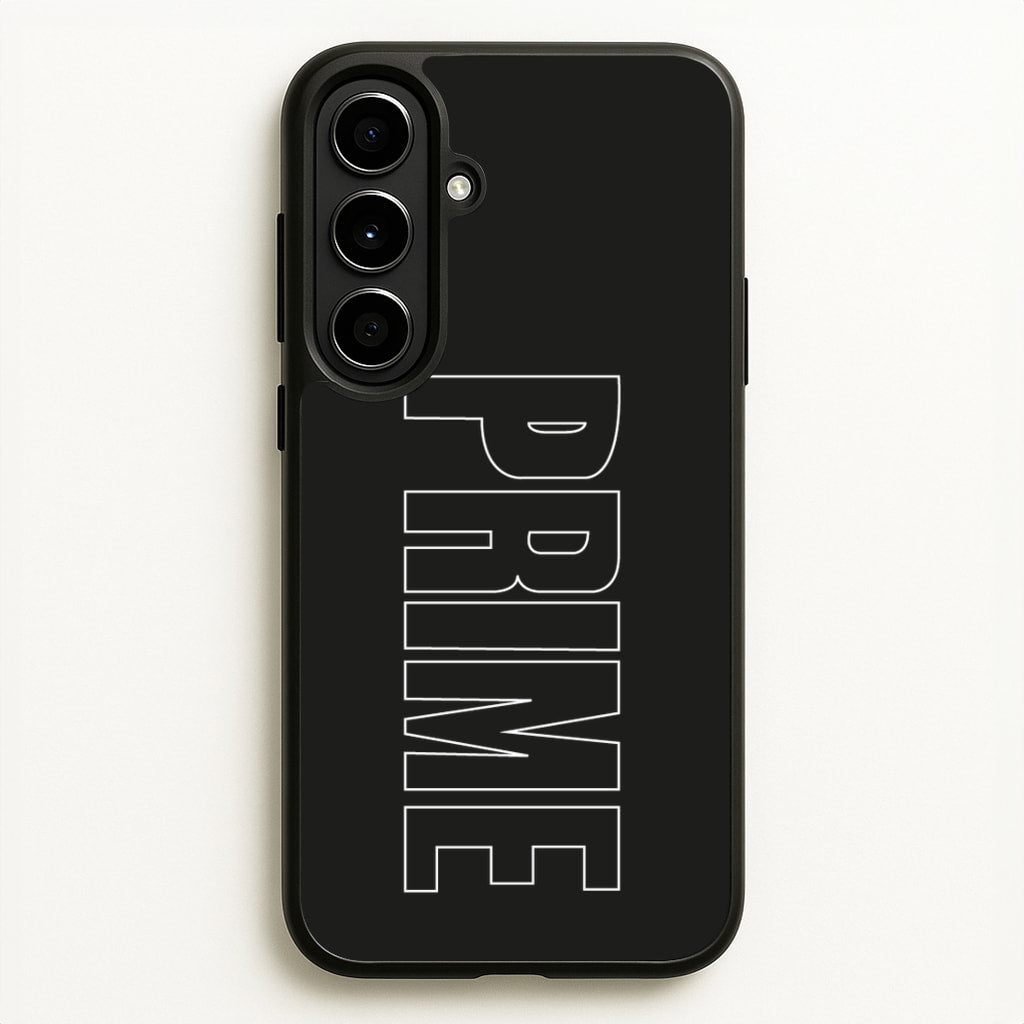 Prime - Black  - Prime Phone Case for Galaxy A56