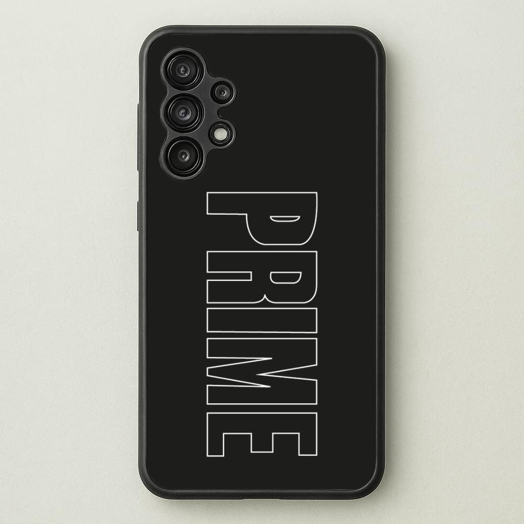 Prime - Black  - Prime Phone Case for Galaxy A13