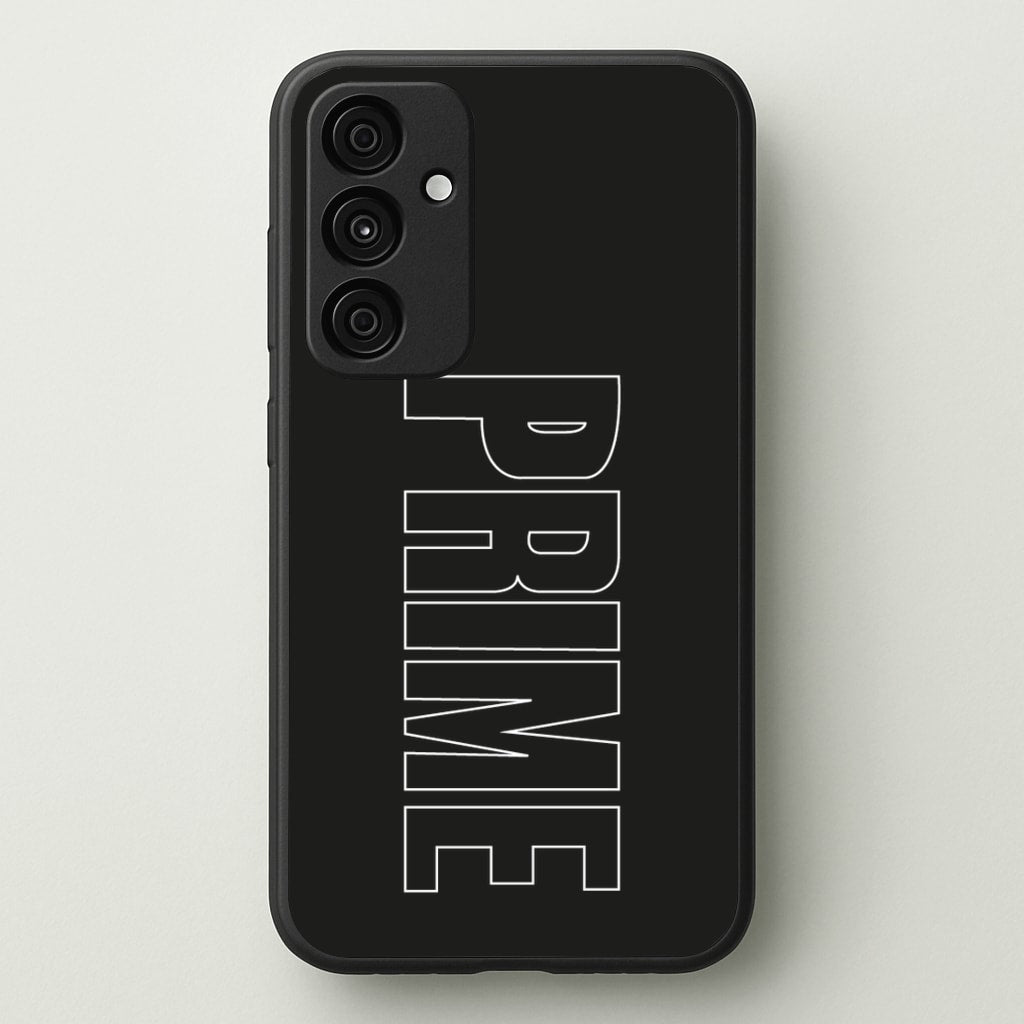 Prime - Black - Prime Phone Case for Galaxy A55