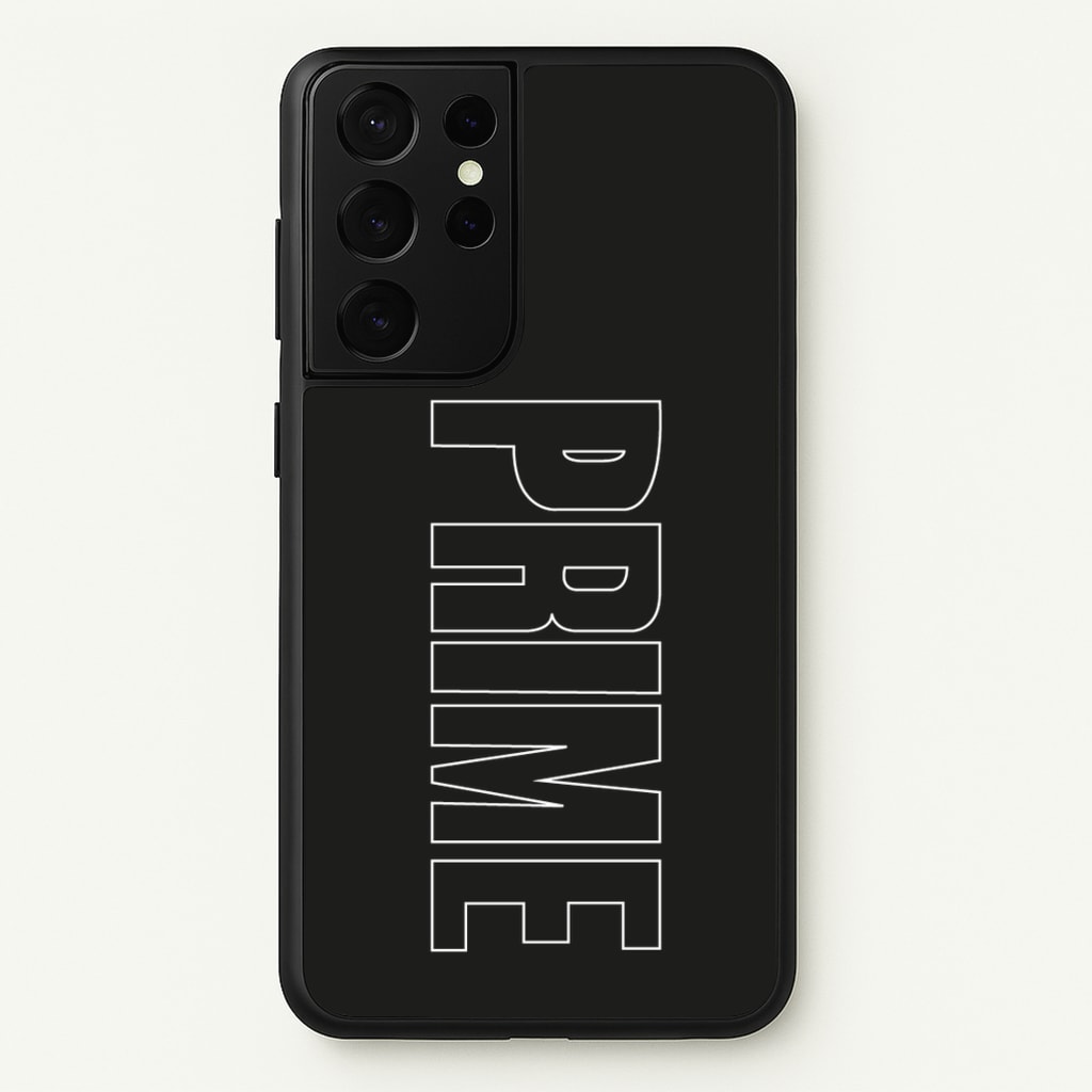Prime - Black - Prime Phone Case for Galaxy S21 Ultra